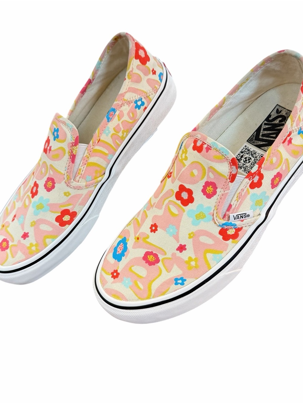 Vans Eco Cush Slip-On Groovy Floral VR3 SF Super Clean Women's Size 10 - Picture 2 of 9
